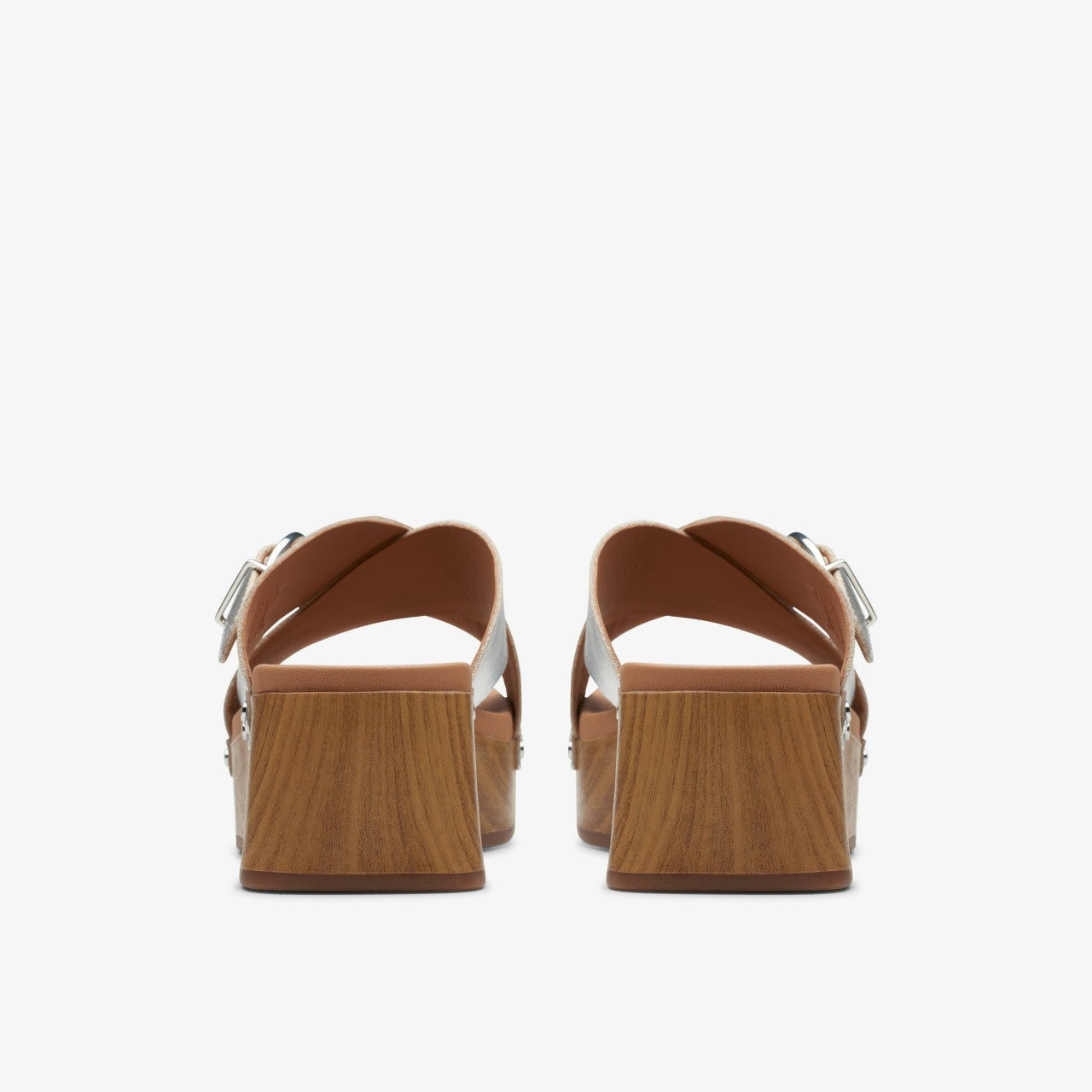 Sivanne Walk Silver Leather Clarks Women