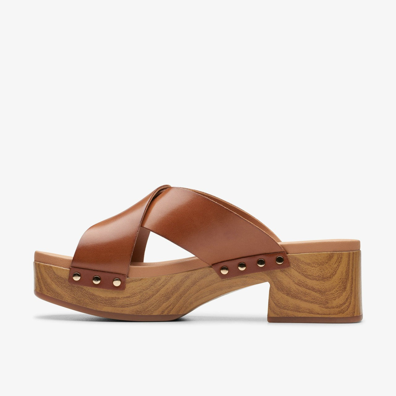 Sivanne Walk Tan Leather Clarks Women