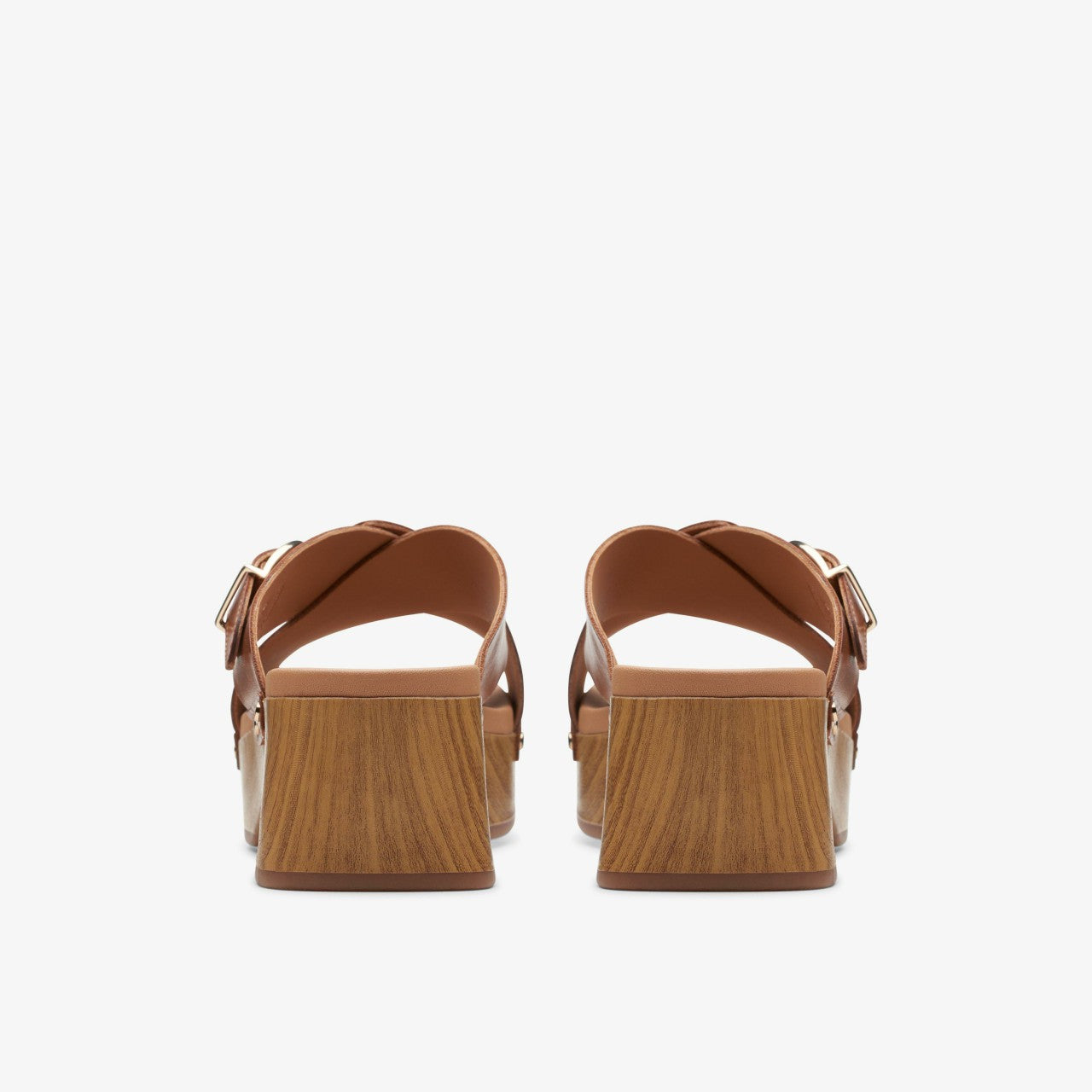 Sivanne Walk Tan Leather Clarks Women