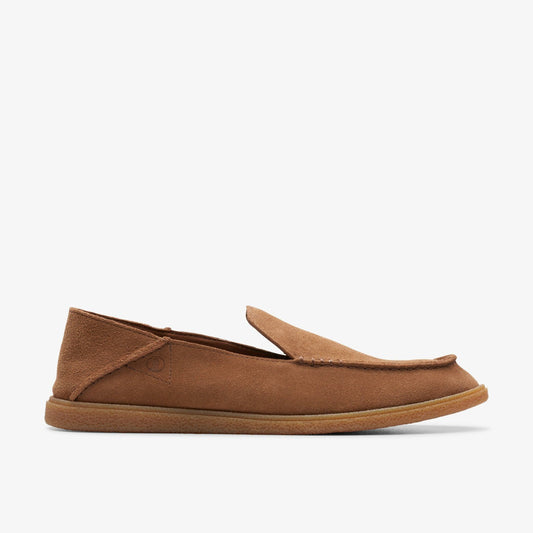 Clark Bay Step Loafer Cola Suede Clarks Men