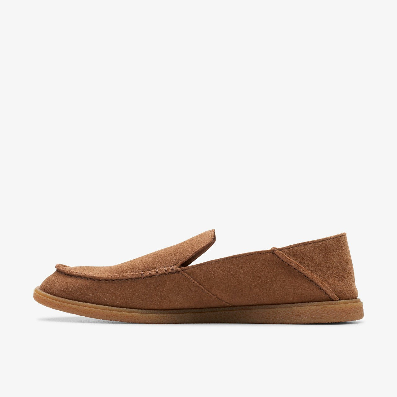 Clark Bay Step Loafer Cola Suede Clarks Men