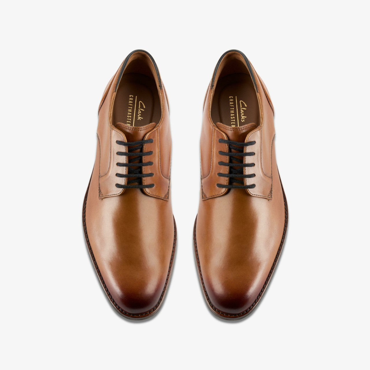 Craft Arlo Lace Tan Leather Clarks Men
