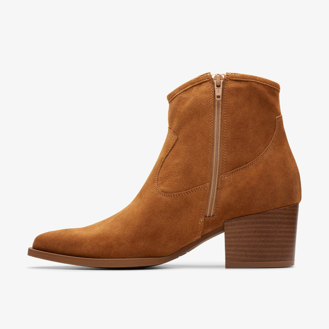 Elder Rae Tan Suede Clarks Women