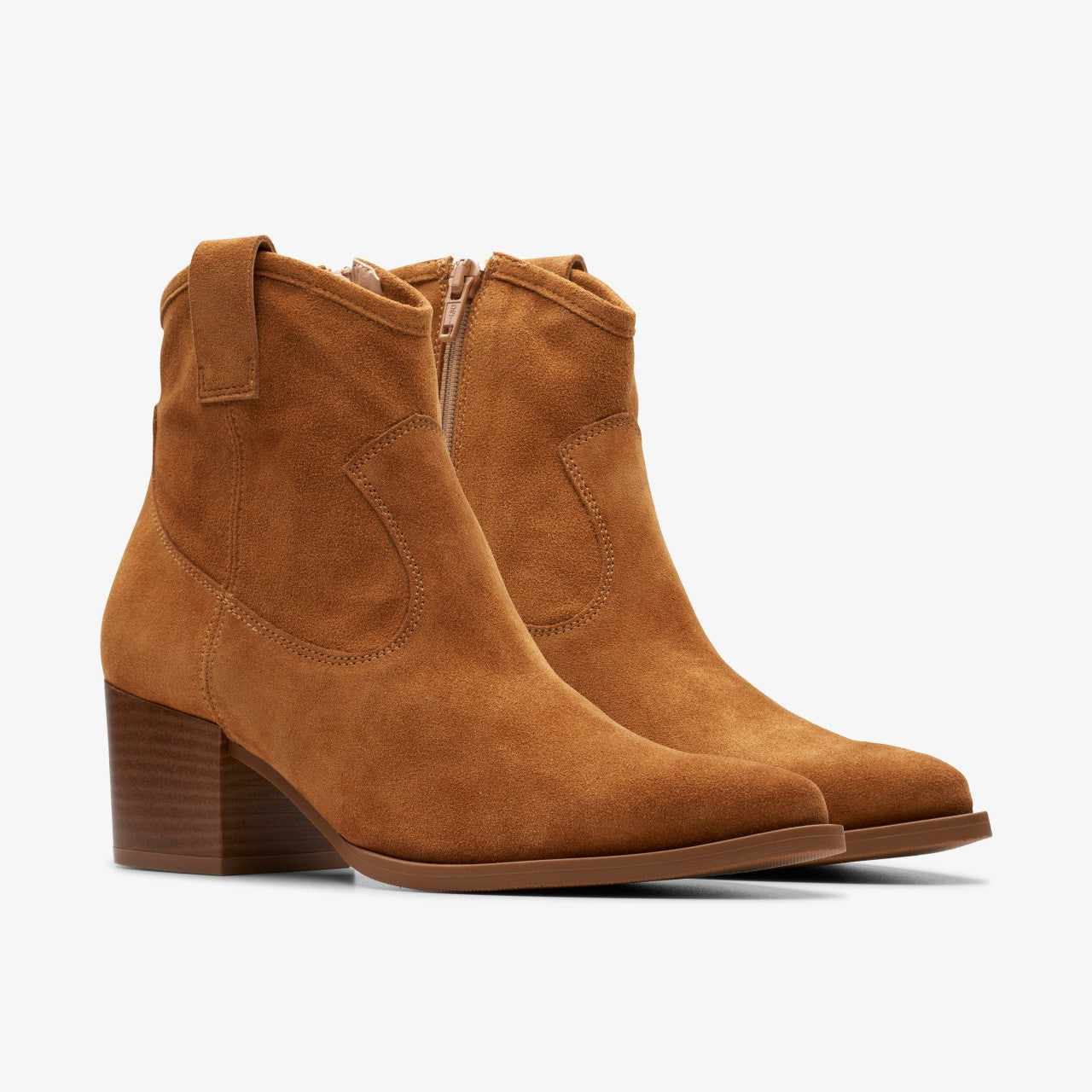 Elder Rae Tan Suede Clarks Women