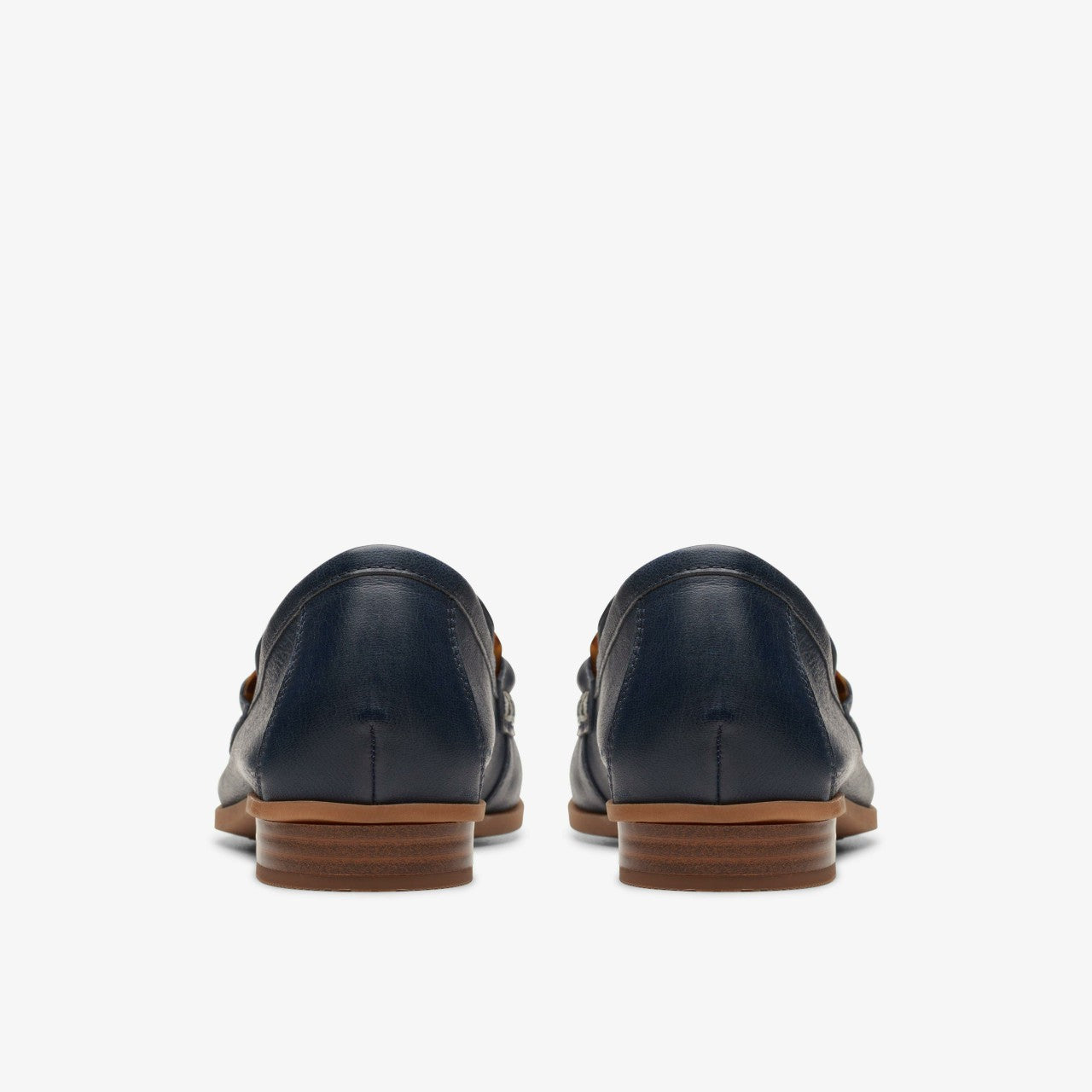 Sarafyna Iris Loafer Navy Leather Clarks Women