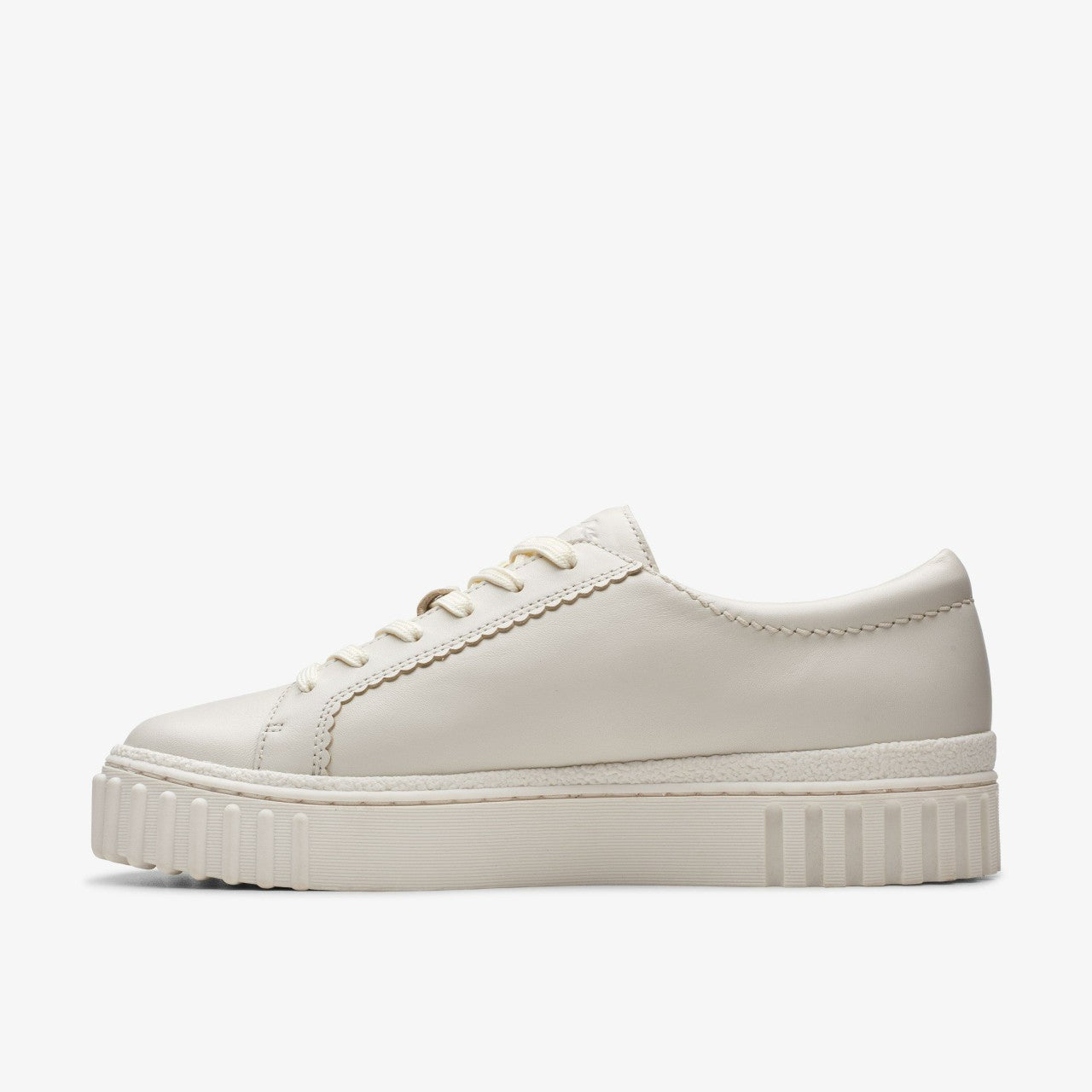 Mayhill Walk Off White Leather Clarks Women