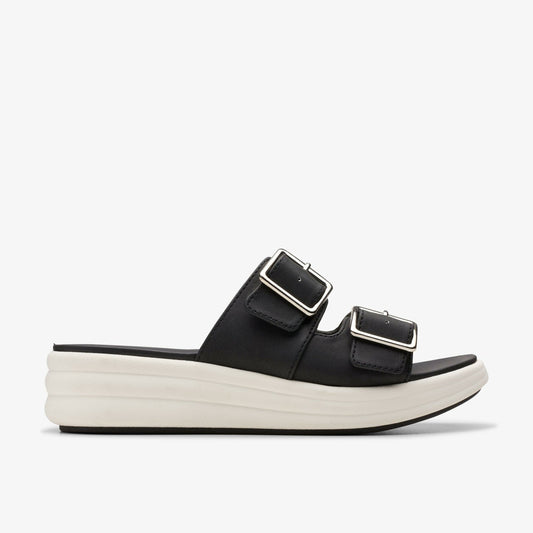 Drift Buckle Black Clarks Women