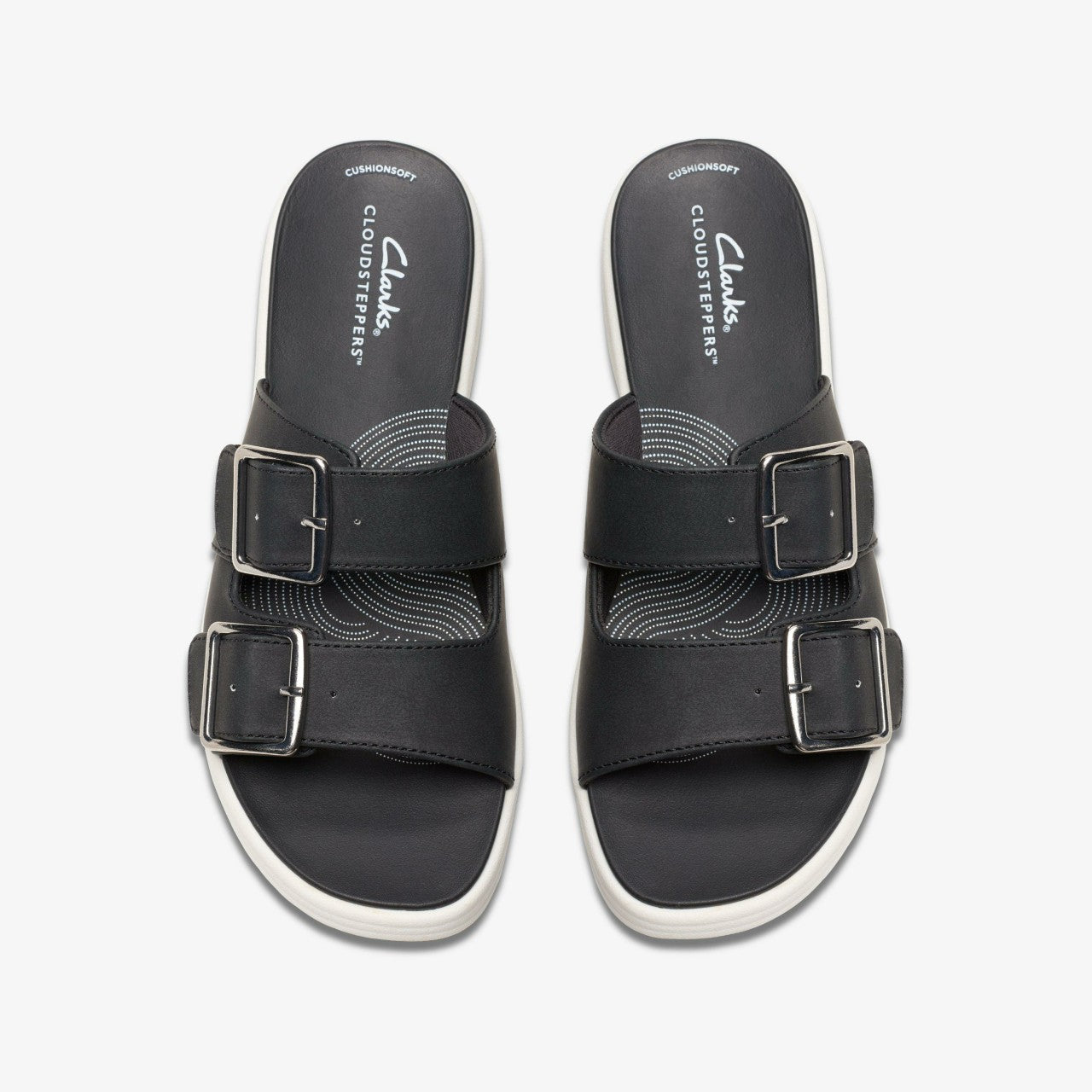 Drift Buckle Black Clarks Women