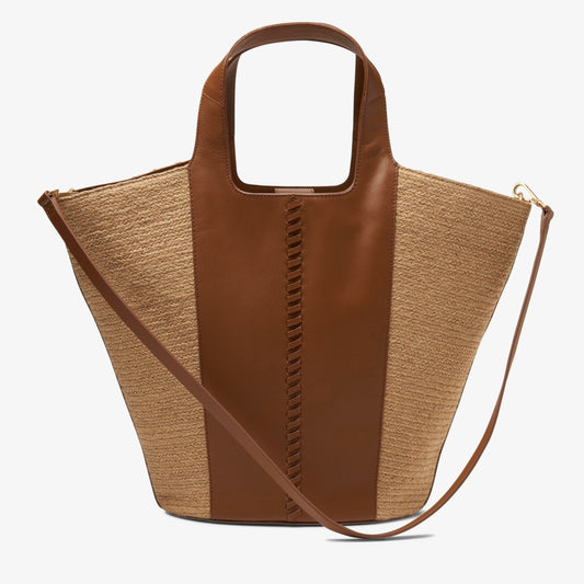 Summery Large Tan Leather Clarks Women