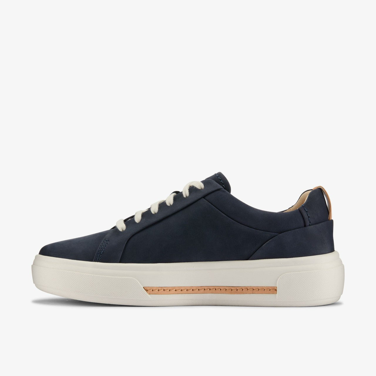 Hollyhock Walk Navy Nubuck Clarks Women