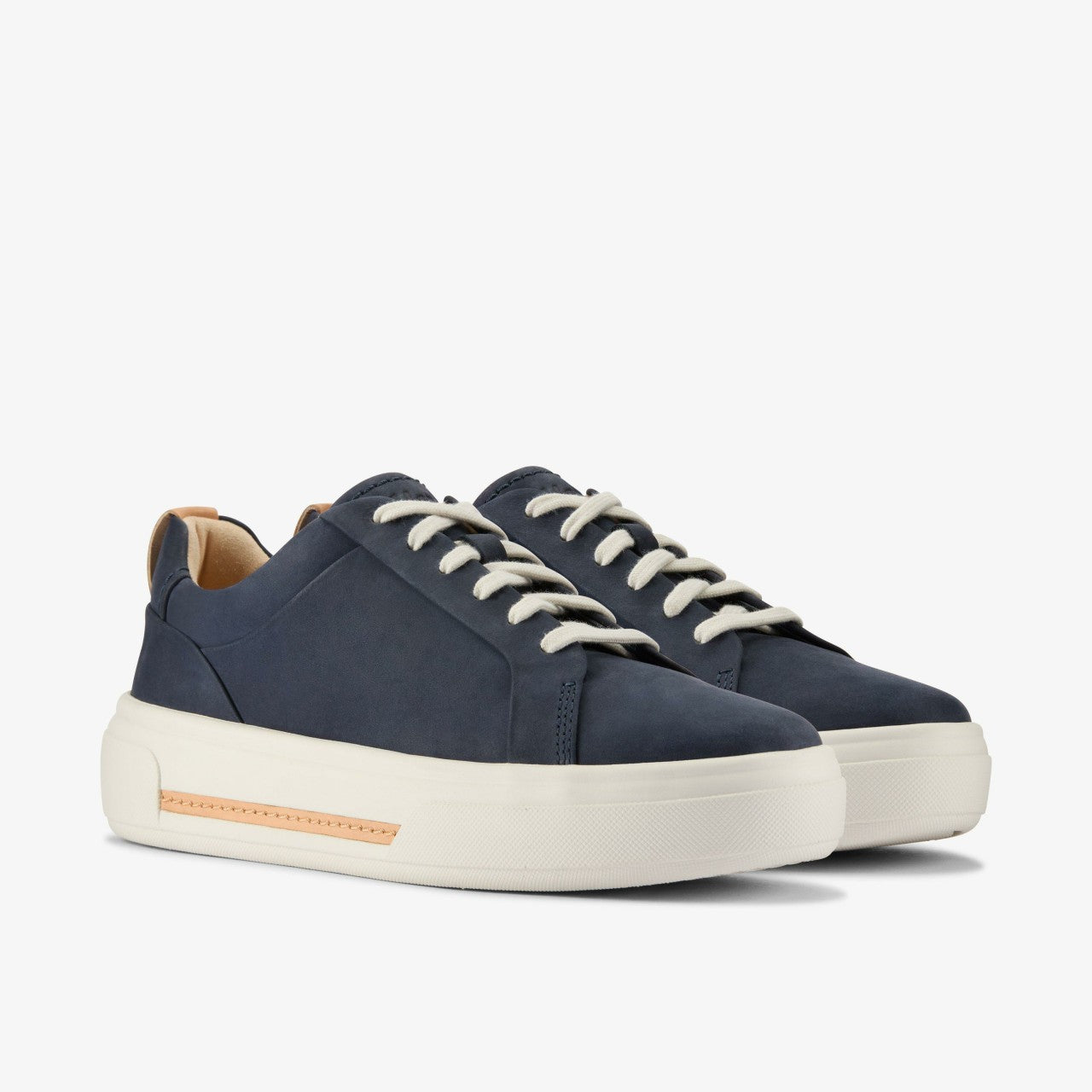 Hollyhock Walk Navy Nubuck Clarks Women