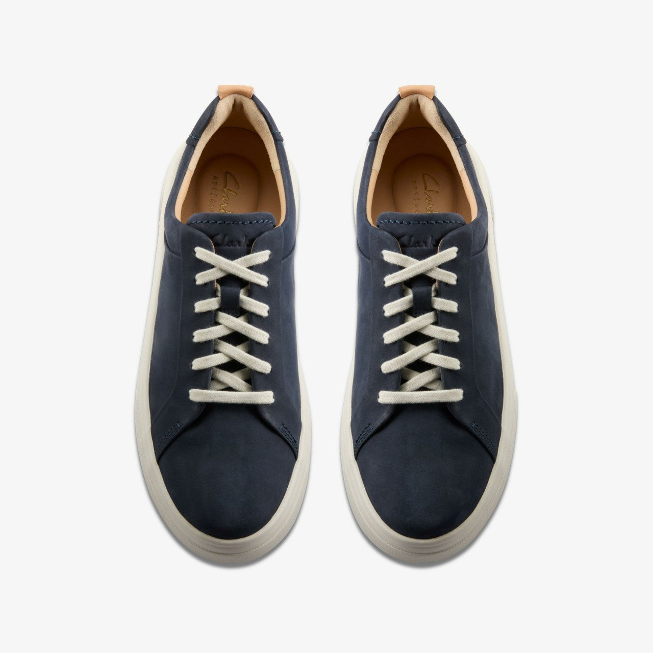 Hollyhock Walk Navy Nubuck Clarks Women