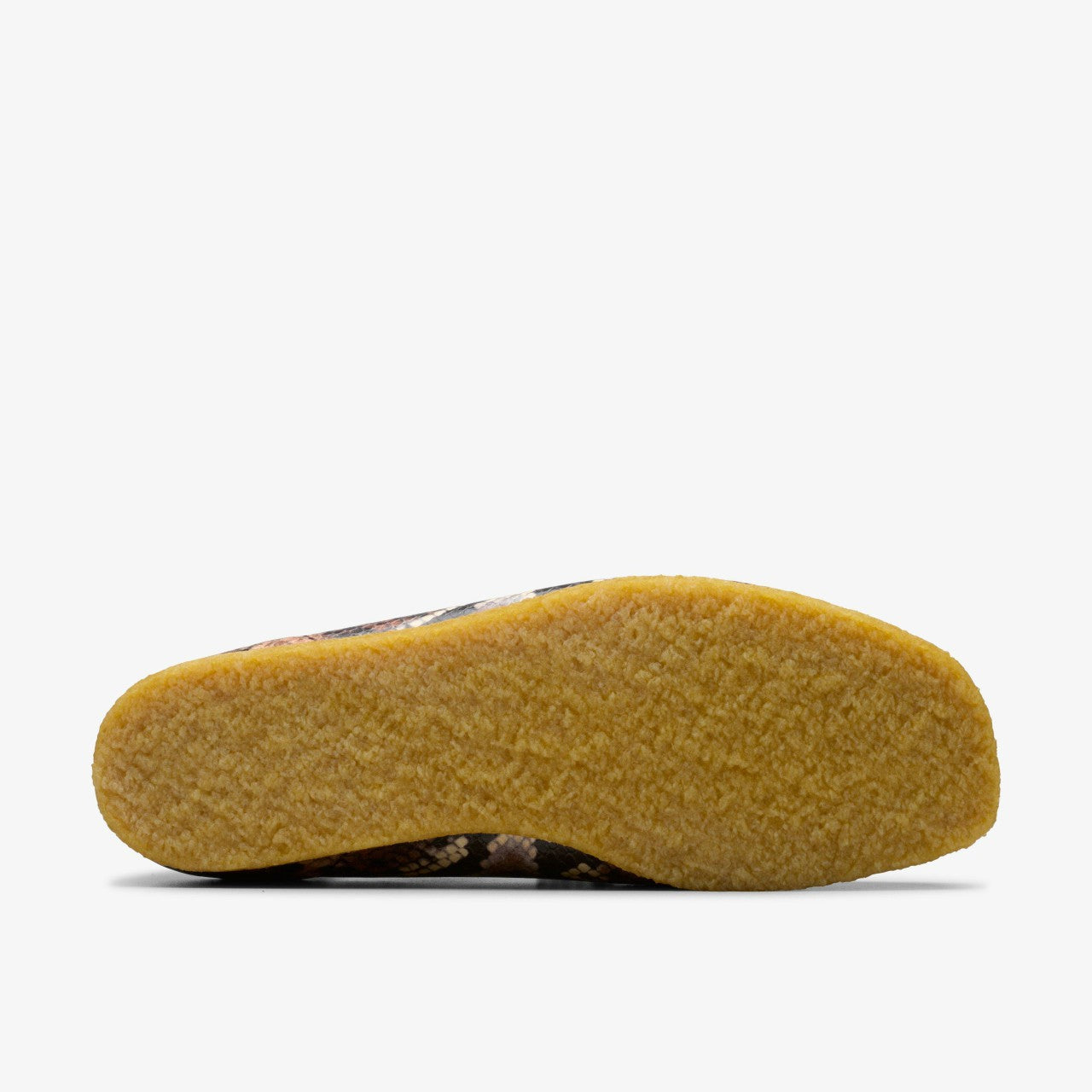 Wallabee Brown Snake Print Clarks Men