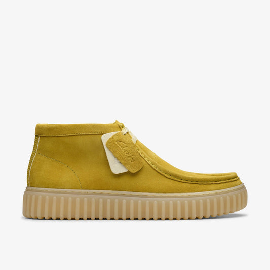 Torhill Hi Lime Suede Clarks Women|Men