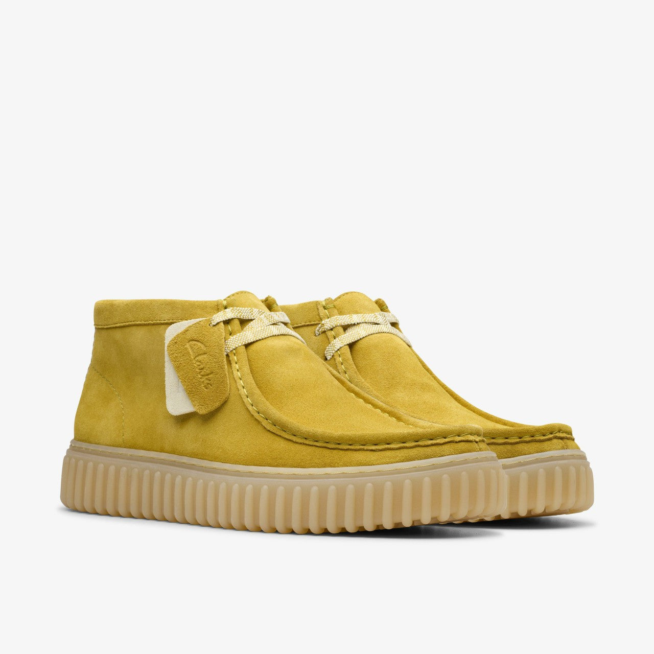 Torhill Hi Lime Suede Clarks Women|Men