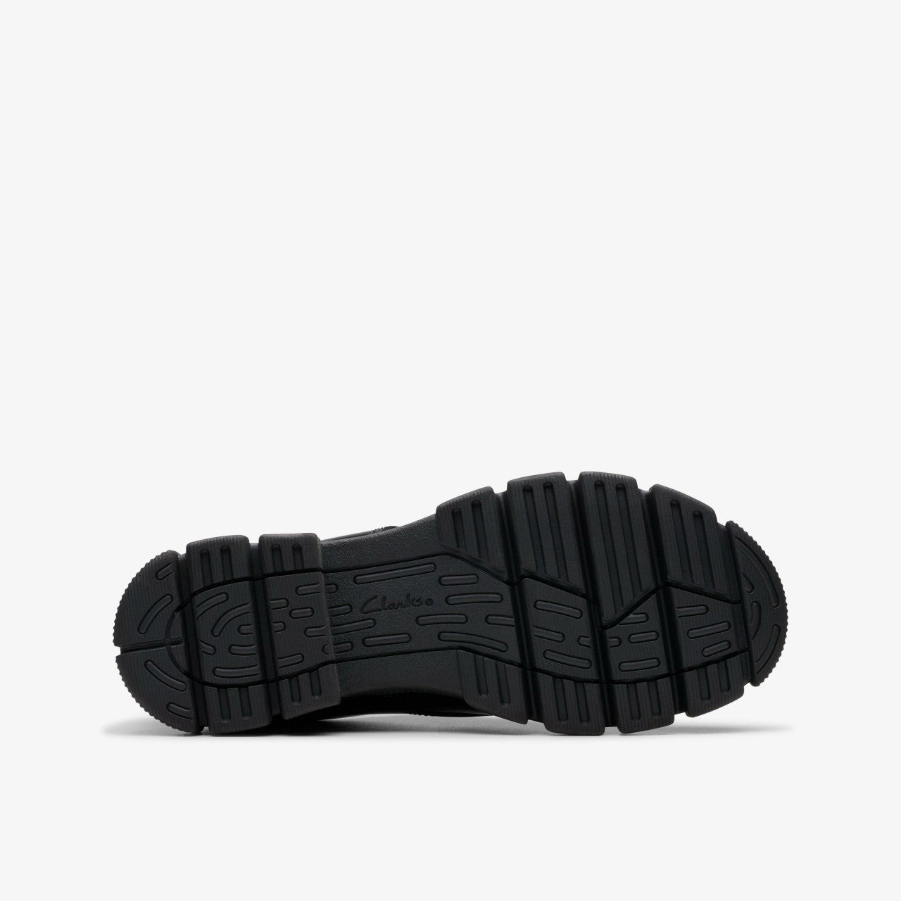 Evyn Lace Kid Black Patent Clarks Kids