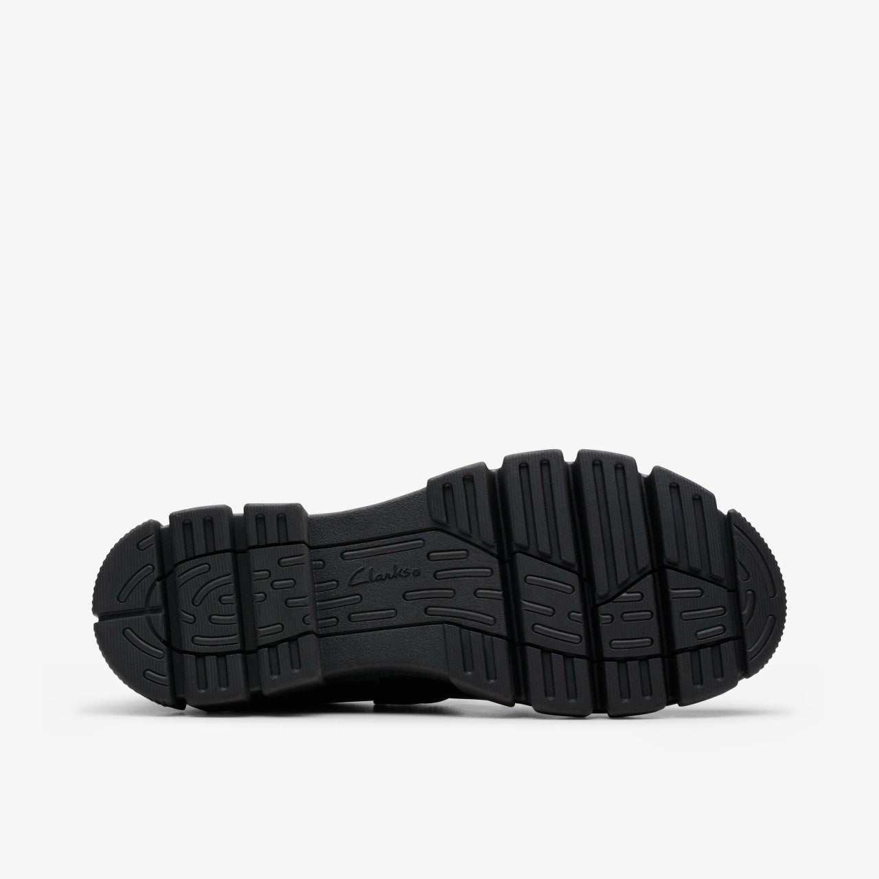 Evyn Bar Youth Black Leather Clarks Kids
