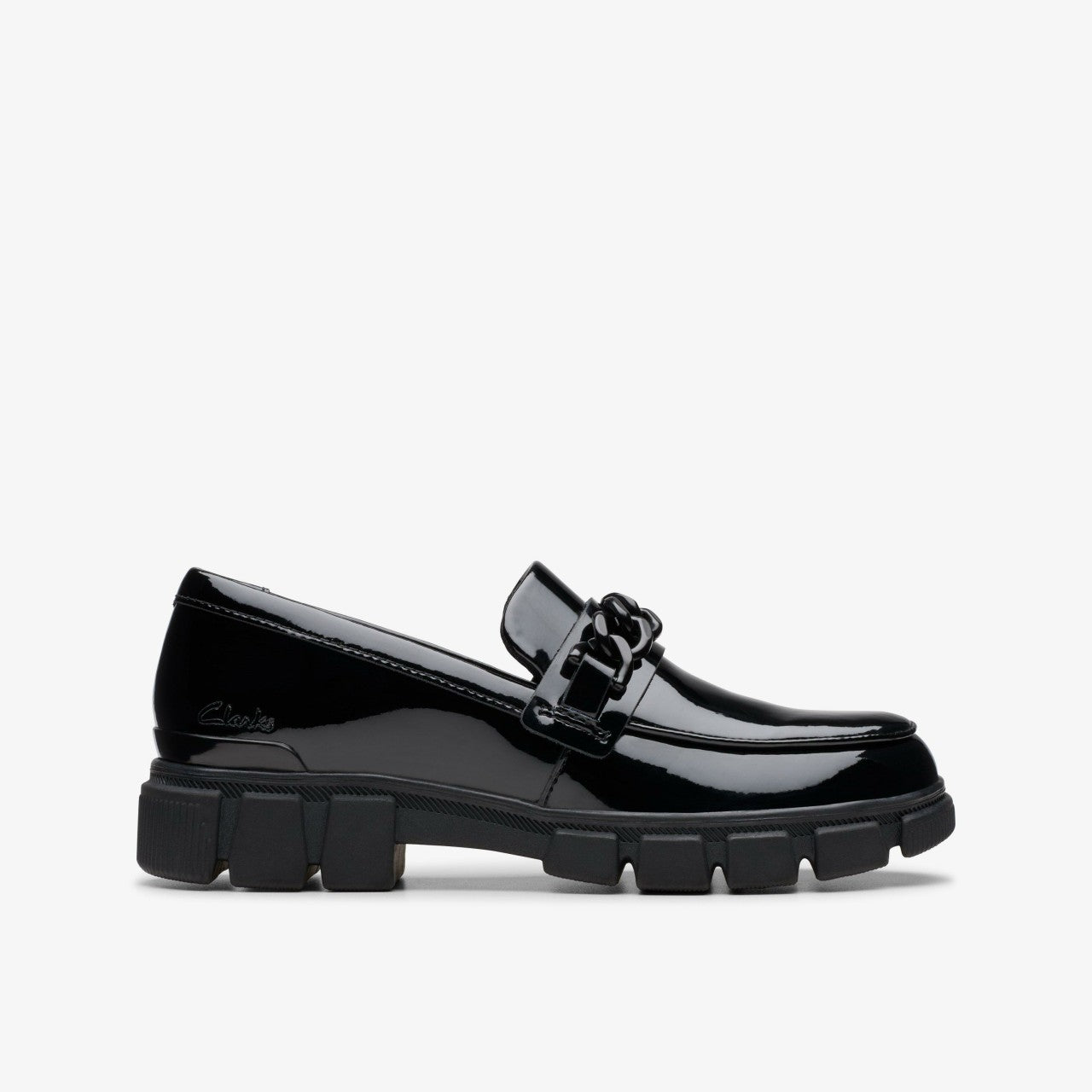 Evyn Walk Kid Black Patent Clarks Kids