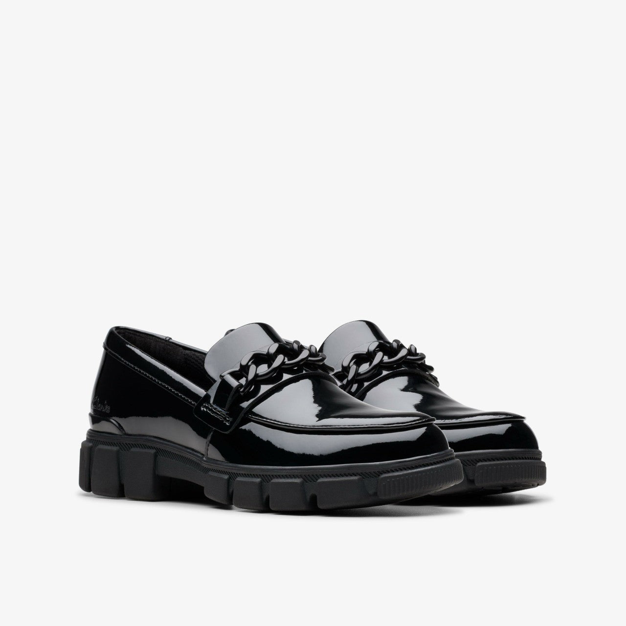 Evyn Walk Kid Black Patent Clarks Kids