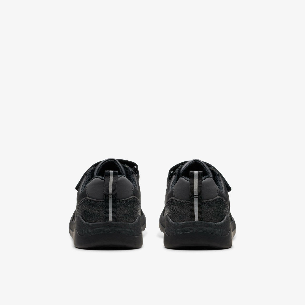 Daze Bright Kid Black Leather Clarks Kids
