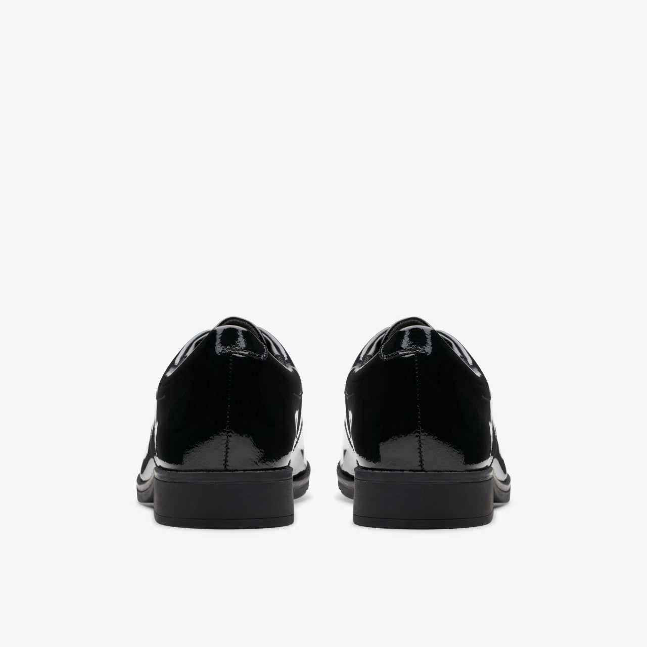 Aubrie Dress Youth Black Patent Clarks Kids