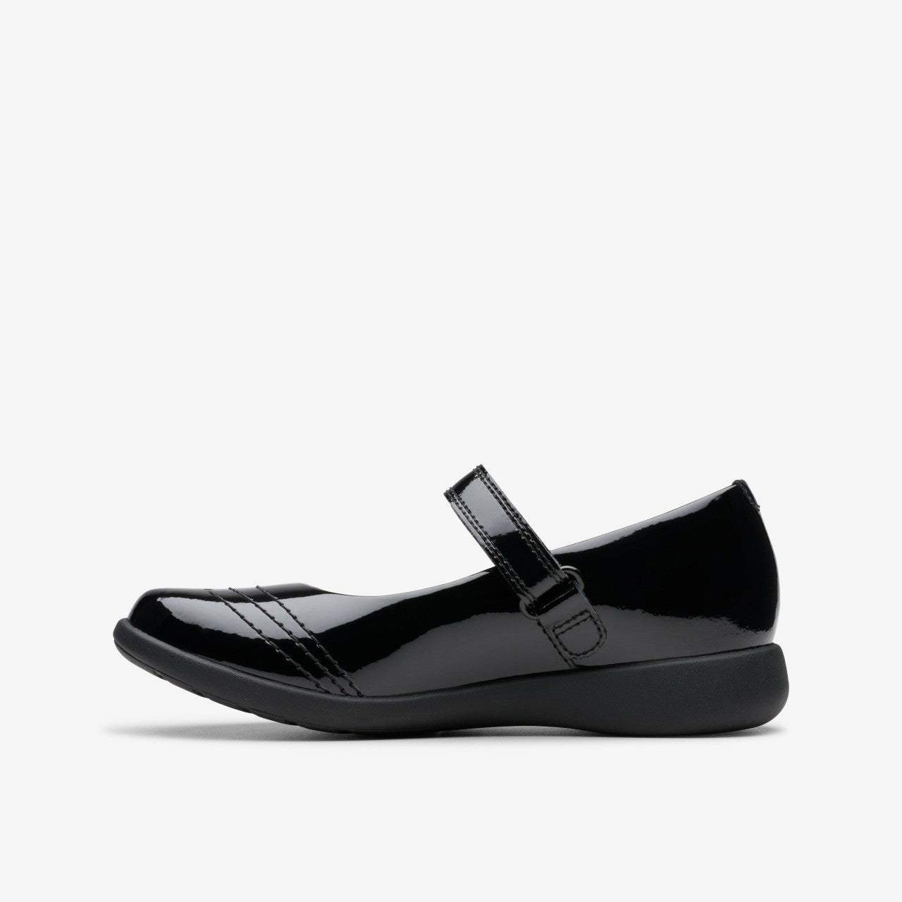 Etch Gem Kid Black Patent Clarks Kids