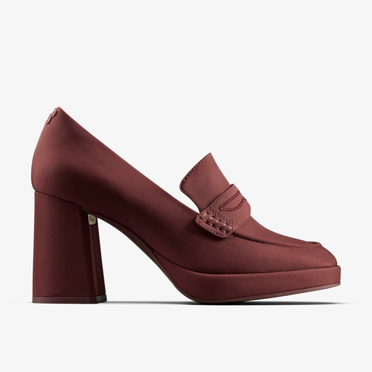 Martine Rose Loafer 2 Oxblood Textile Clarks Women