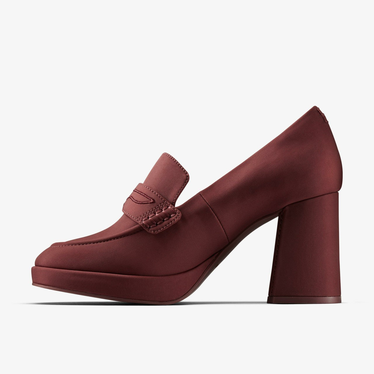 Martine Rose Loafer 2 Oxblood Textile Clarks Women