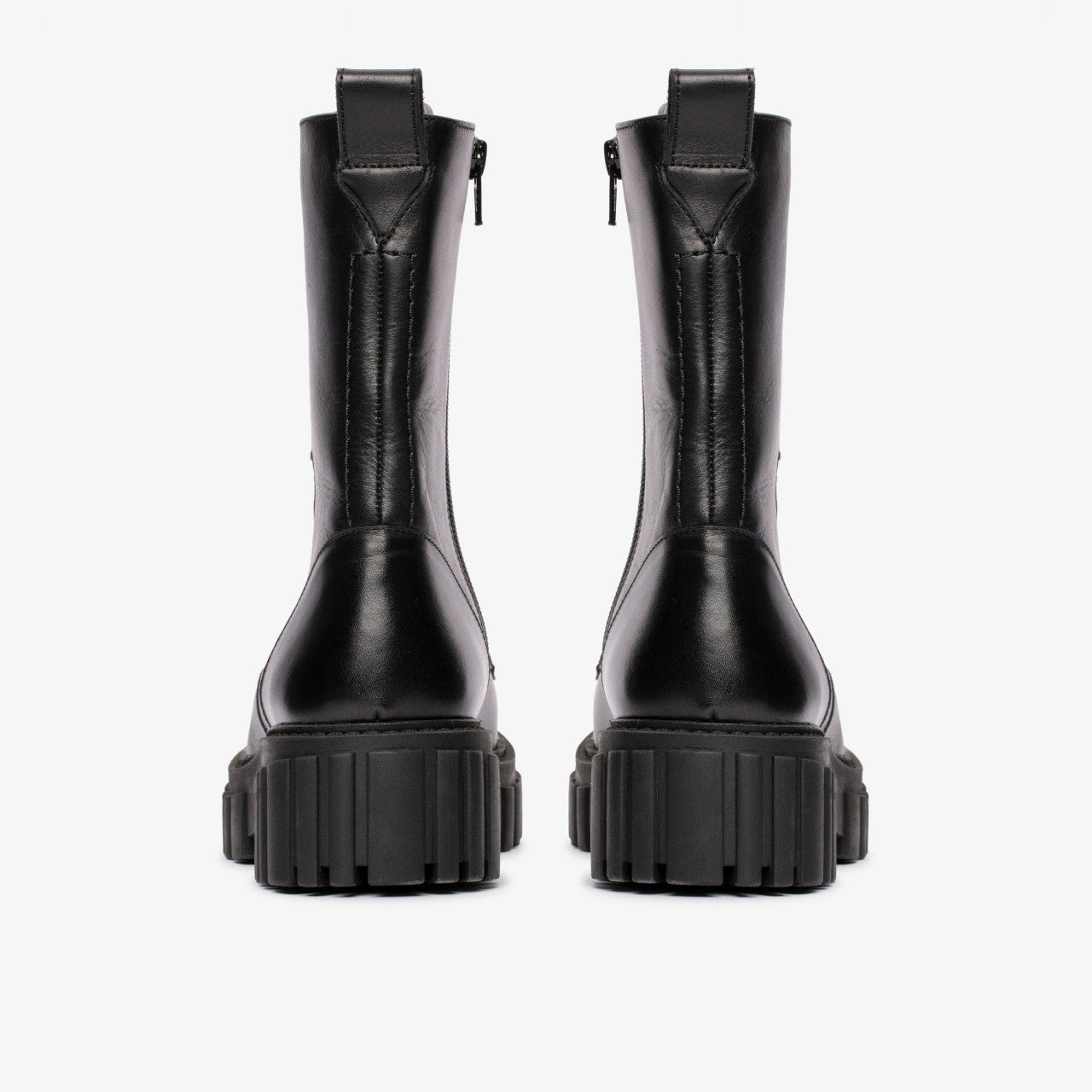 Page Lace Boot Black Leather Clarks Women