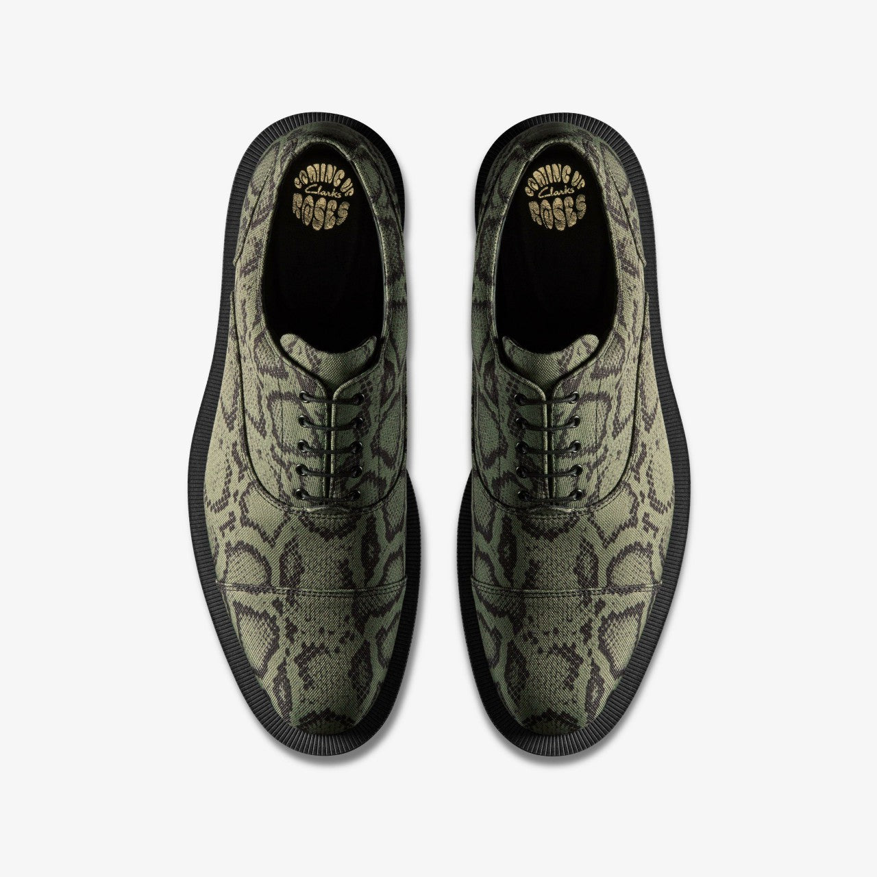 Martine Rose Oxford 2 Mens Green Textile Clarks Men