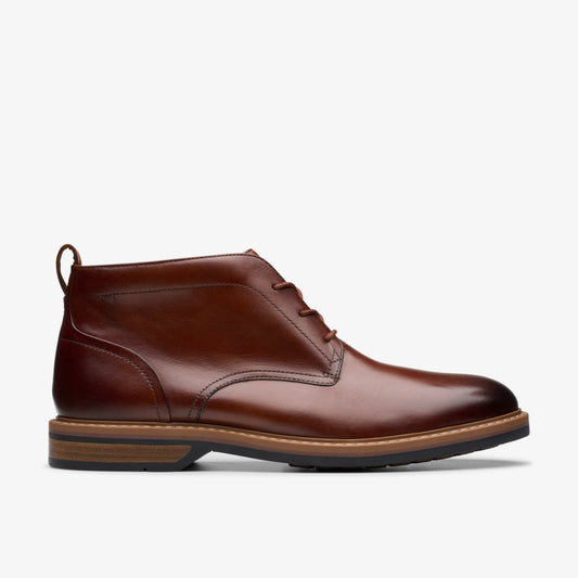 Aldwin Chukka Mid Tan Leather Clarks Men