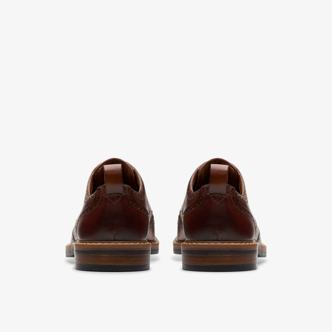 Aldwin Limit Brogue Mid Tan Leather Clarks Men