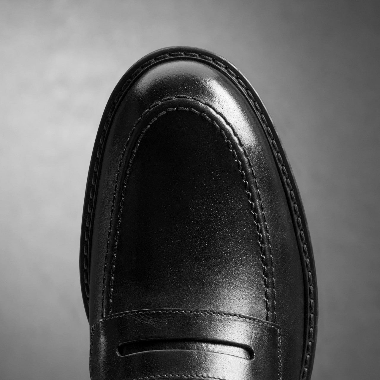 Aldwin Step Loafer Black Leather Clarks Men