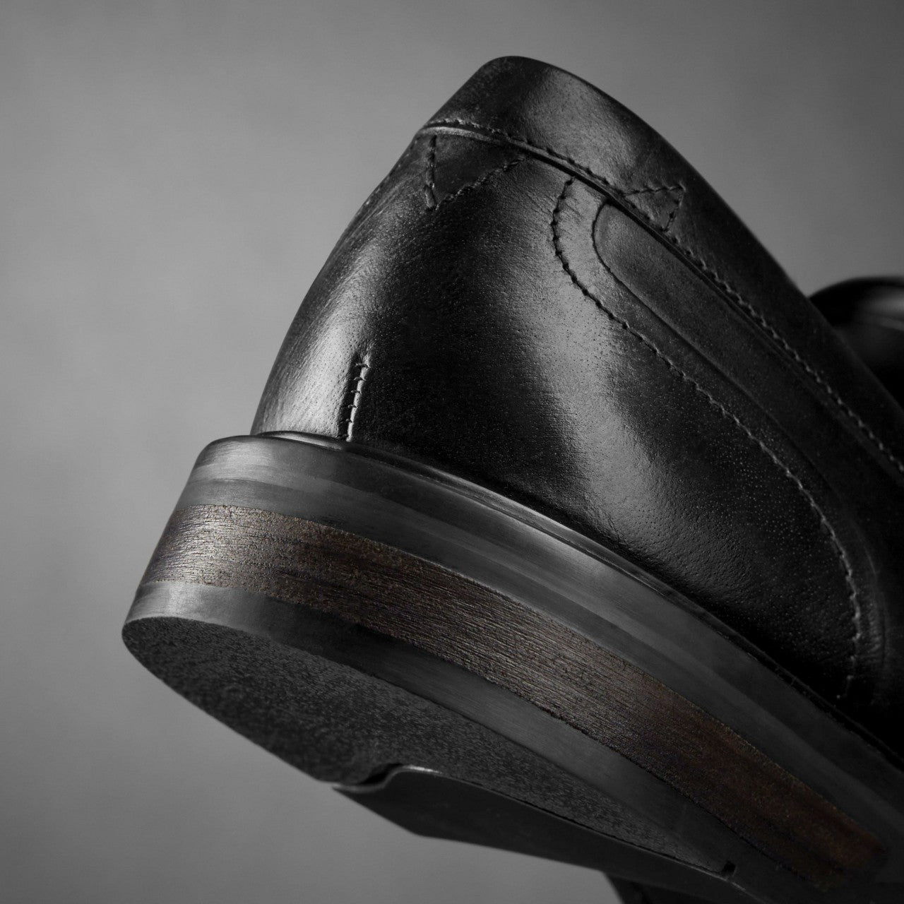 Aldwin Step Loafer Black Leather Clarks Men