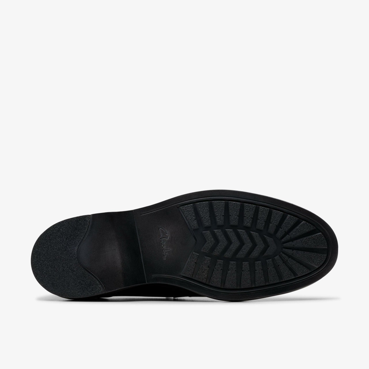 Aldwin Step Loafer Black Leather Clarks Men