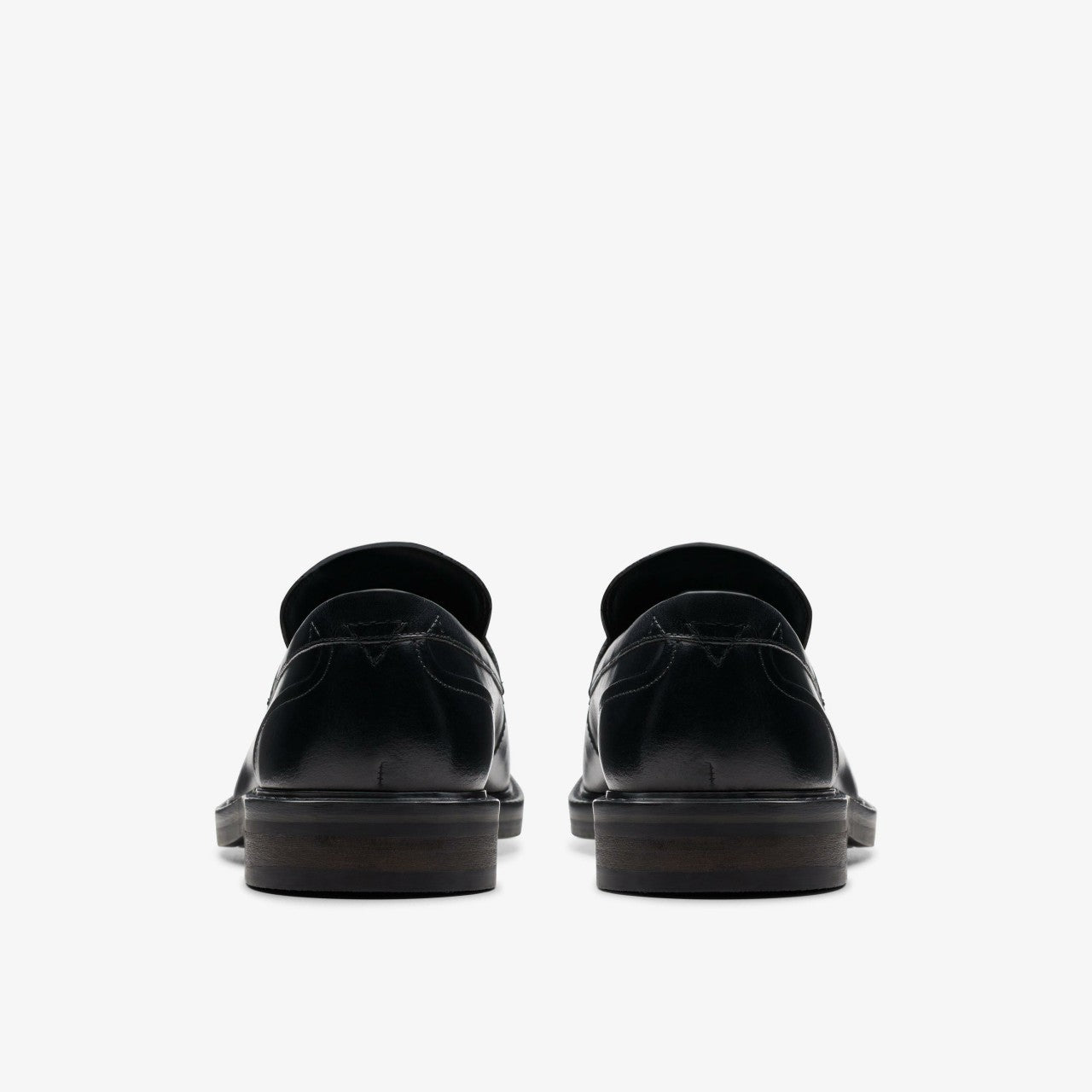 Aldwin Step Loafer Black Leather Clarks Men
