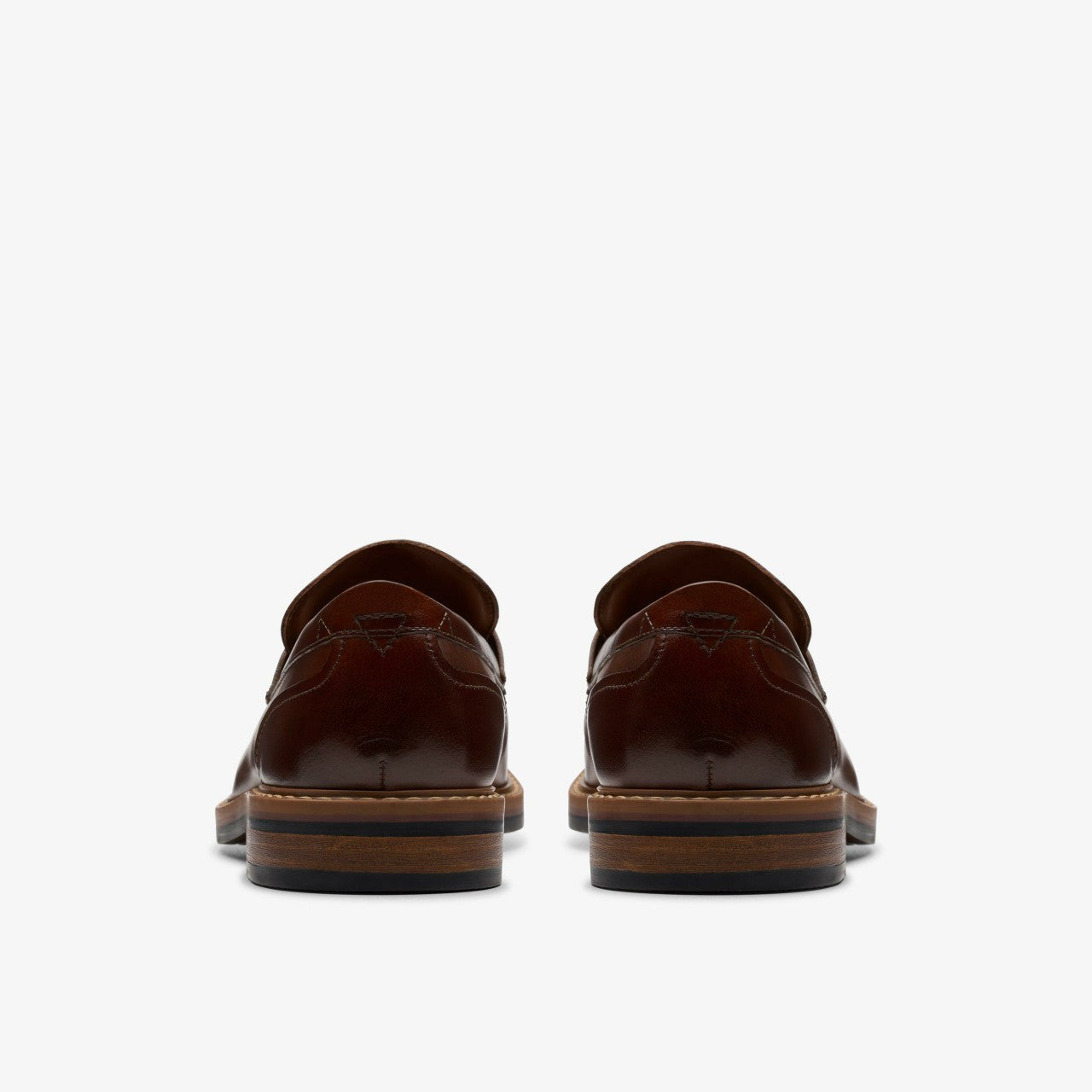 Aldwin Step Loafer Mid Tan Leather Clarks Men