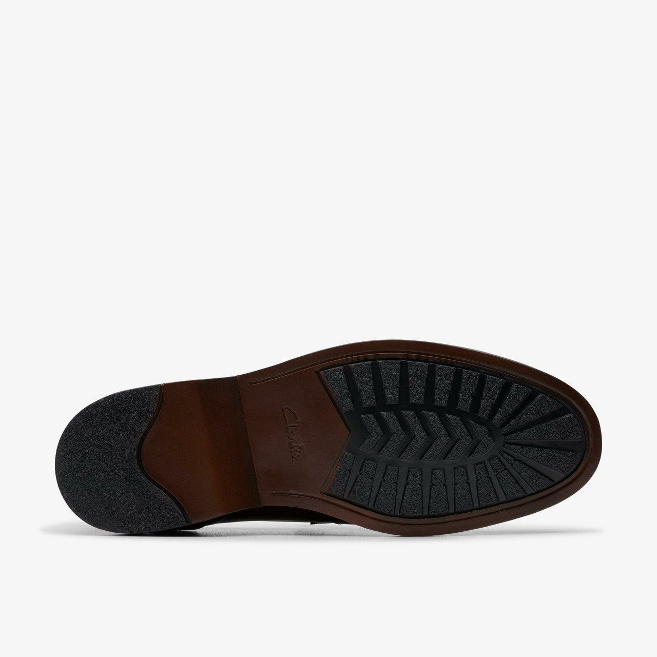 Aldwin Step Loafer Mid Tan Leather Clarks Men