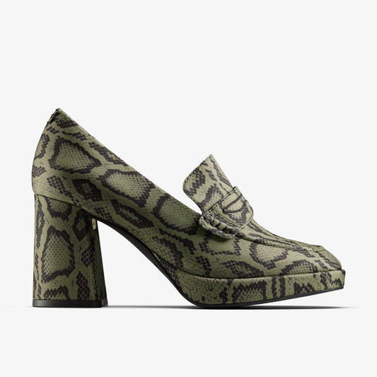 Martine Rose Loafer 2 Green Textile Clarks Women