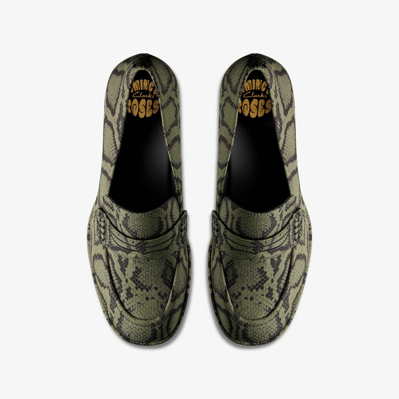 Martine Rose Loafer 2 Green Textile Clarks Women