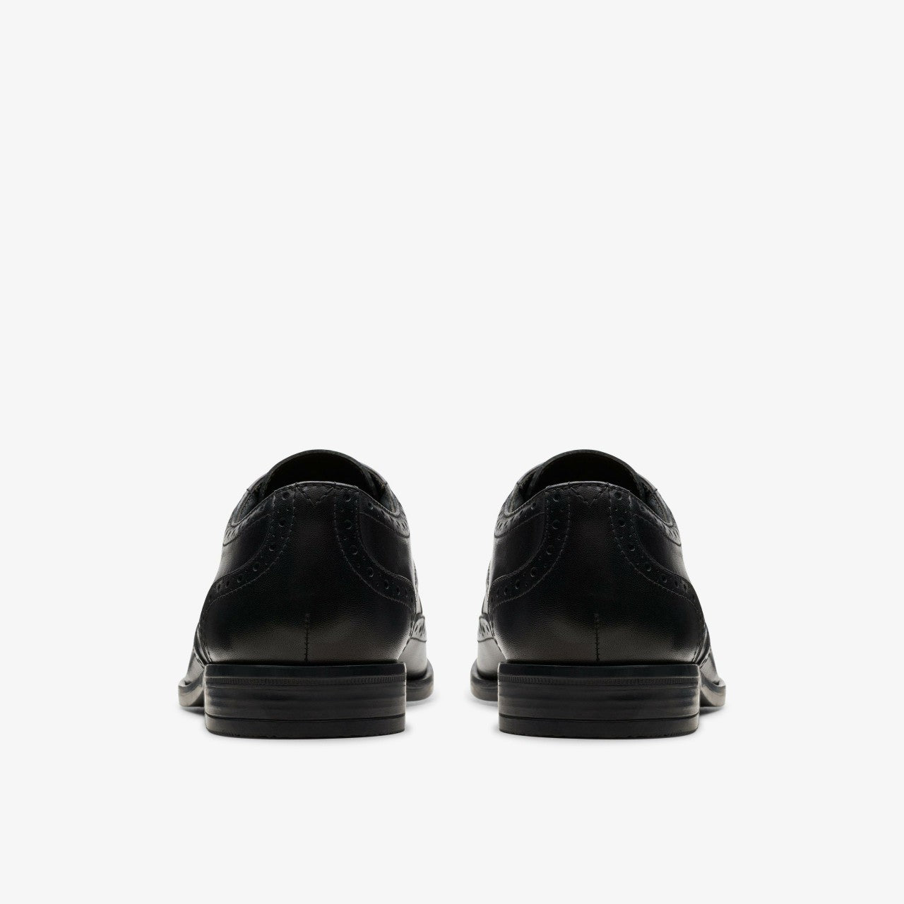 Brandon Limit Brogue Black Leather Clarks Men