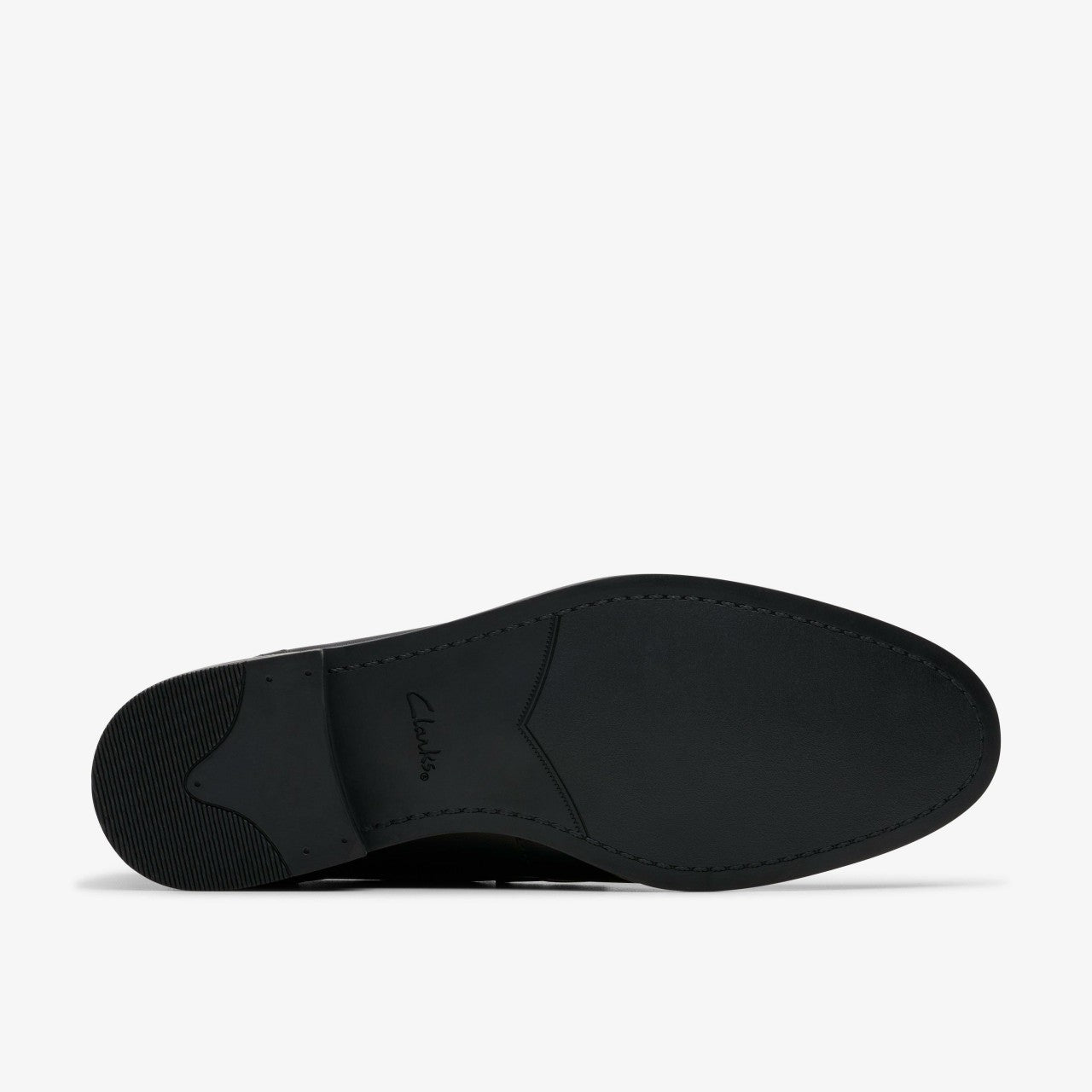 Brandon Step Loafer Black Leather Clarks Men
