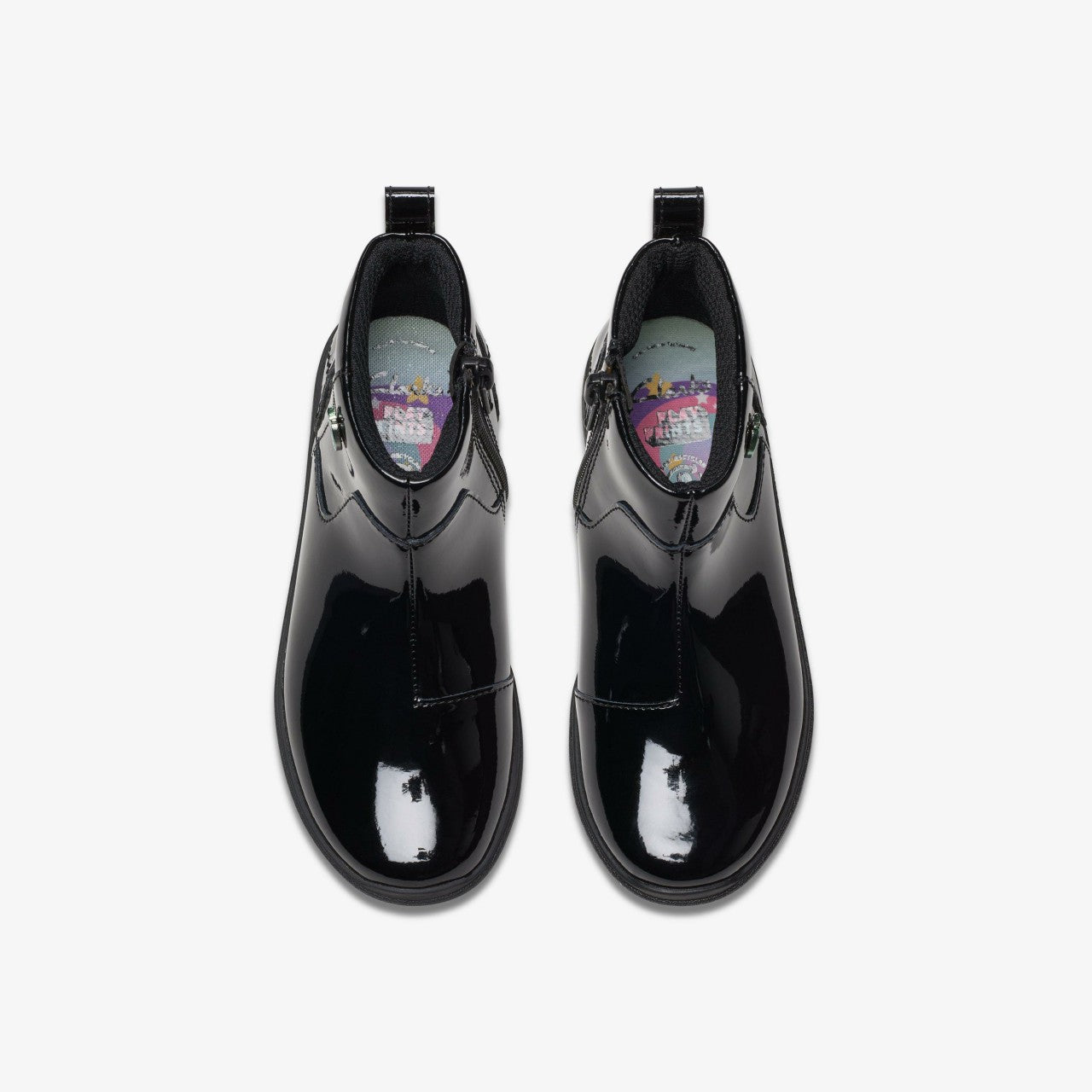 Relda Glow Kid Black Clarks Kids