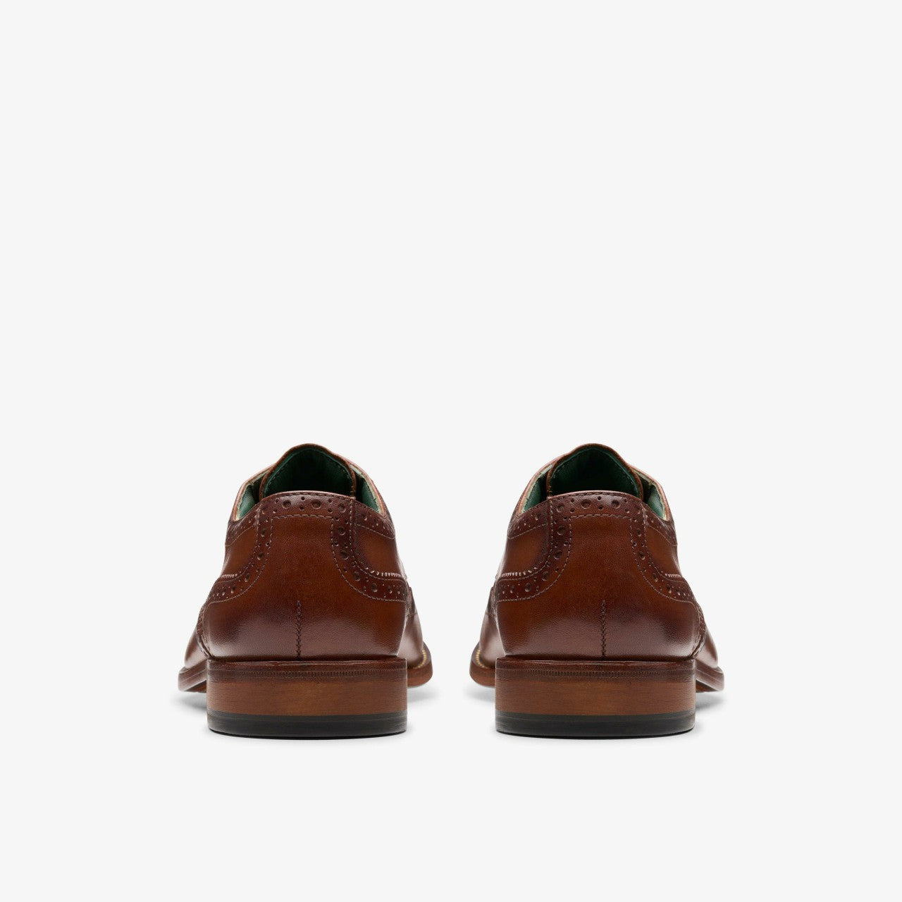 Craft James Tip Brogue Mid Tan Leather Clarks Men