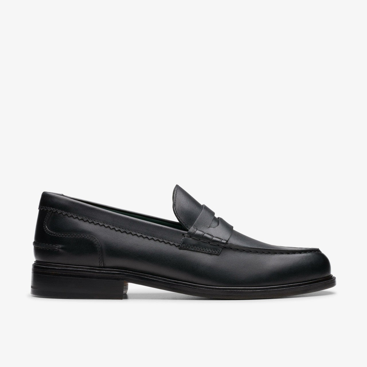 Craft James Lo Loafer Black Leather Clarks Men