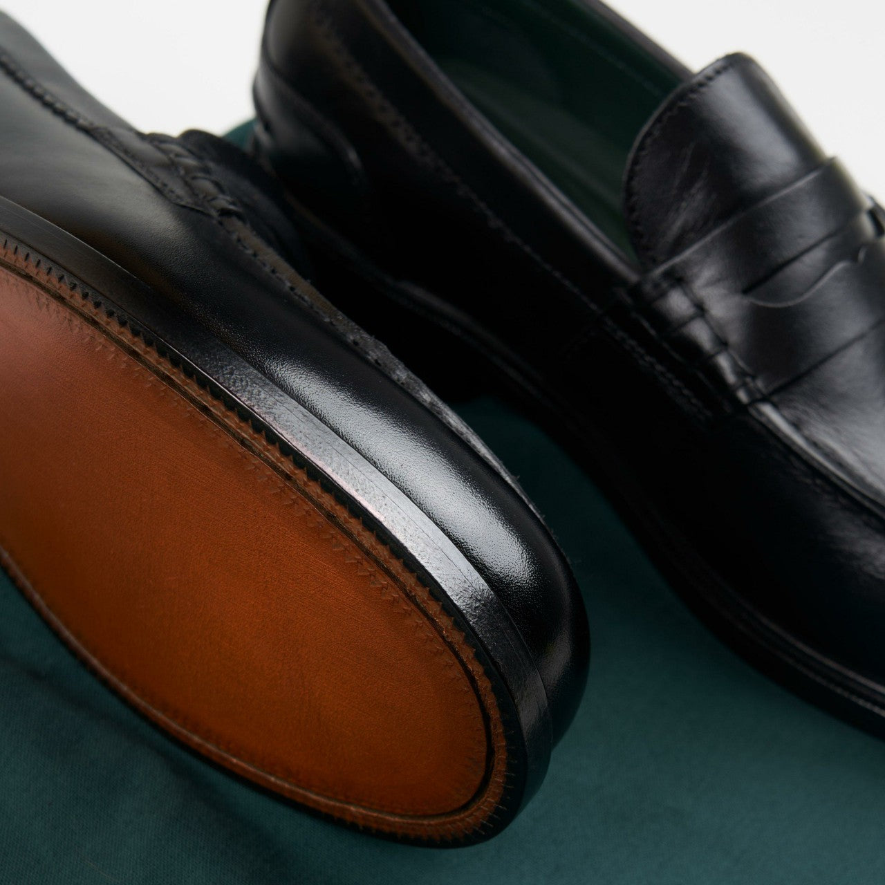 Craft James Lo Loafer Black Leather Clarks Men