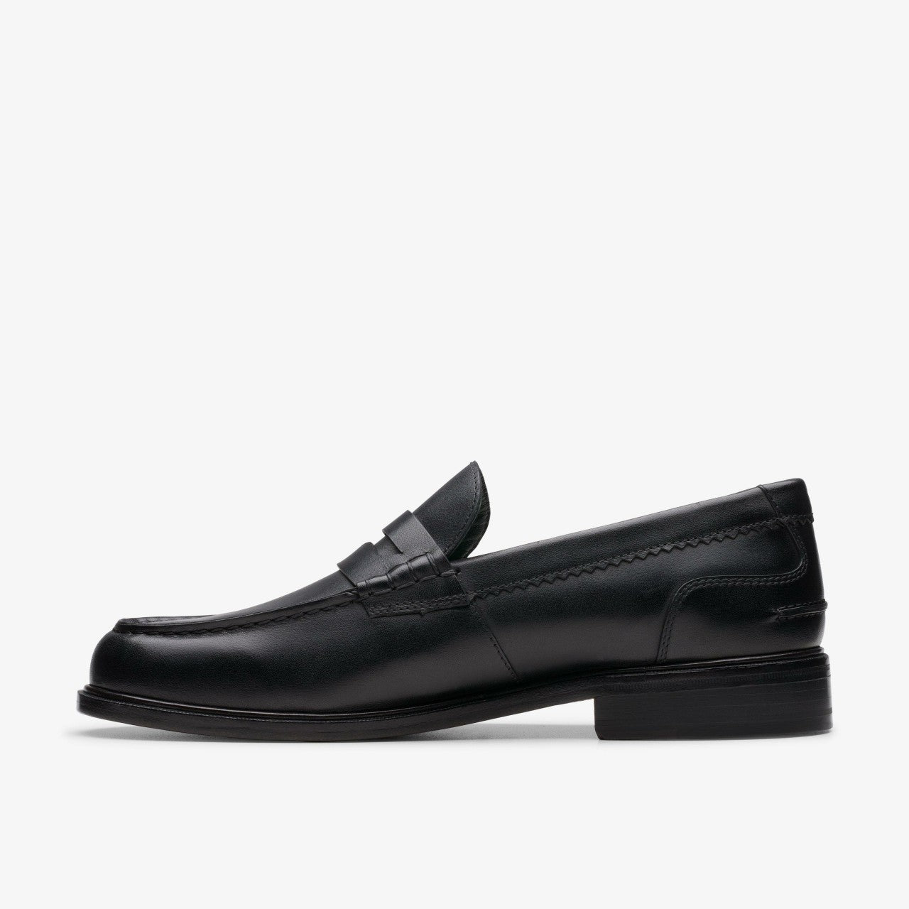 Craft James Lo Loafer Black Leather Clarks Men