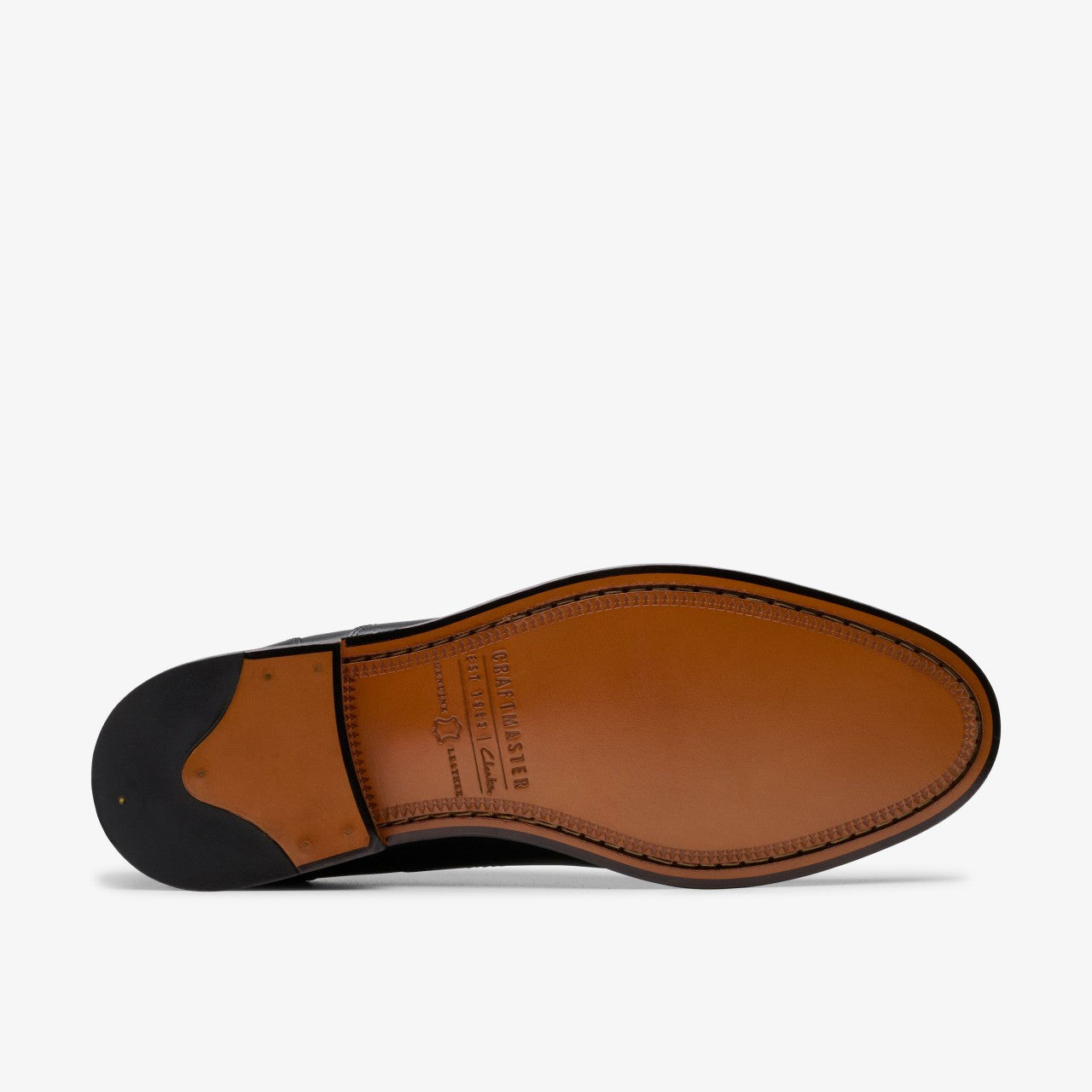 Craft James Cap Black Leather Clarks Men
