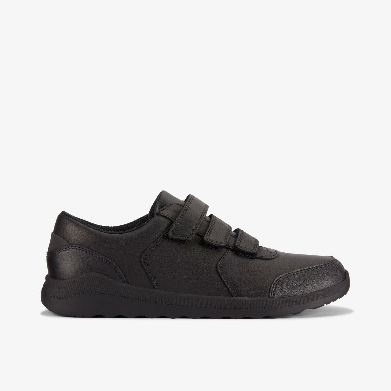 Daze Step 2 Youth Black Leather Clarks Kids