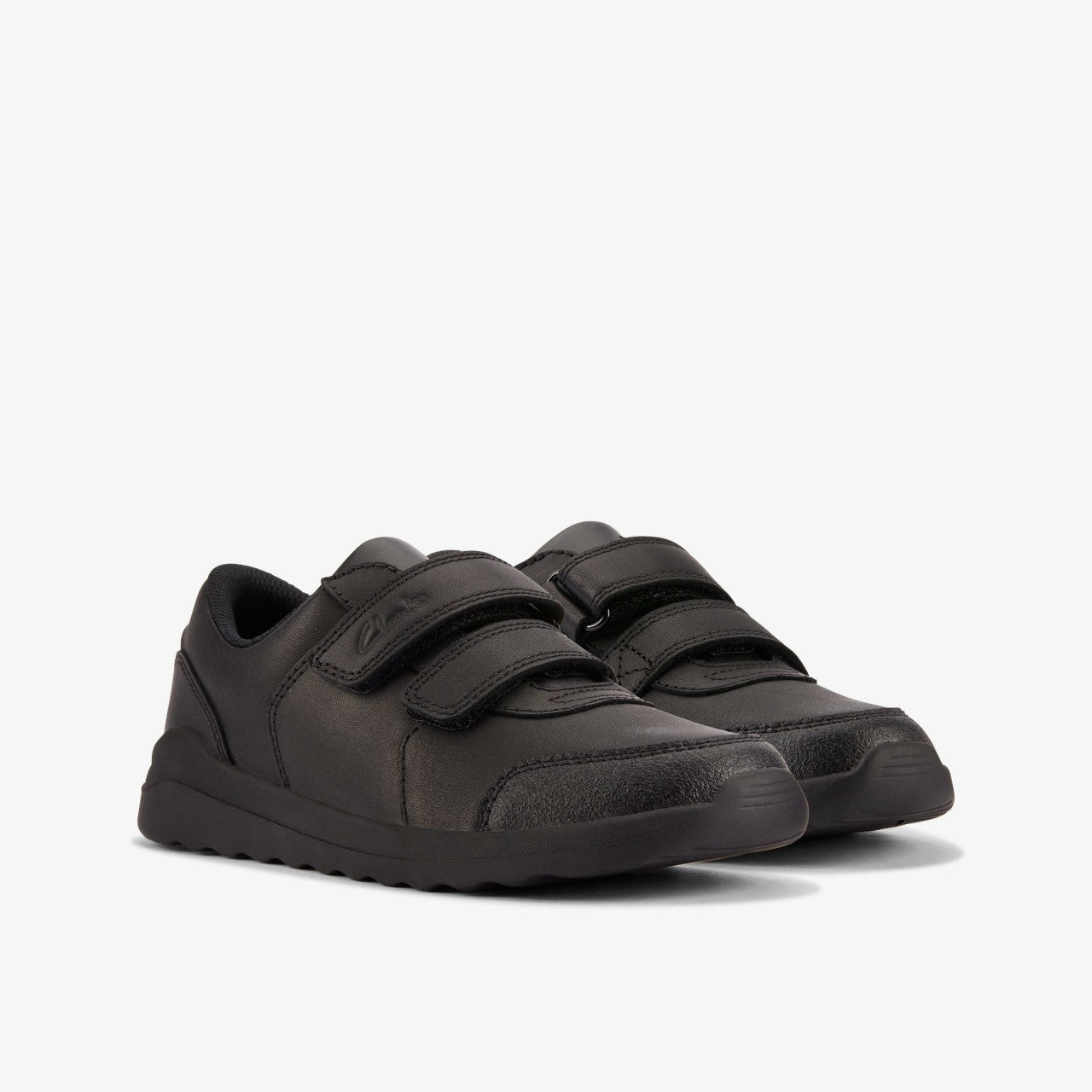 Daze Step 2 Kid Black Leather Clarks Kids